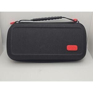 ONN Nintendo Switch Carrying Case Black Hard Shell Travel Storage Bag